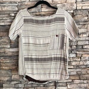 Ace and Jig pocket tee in birch S.